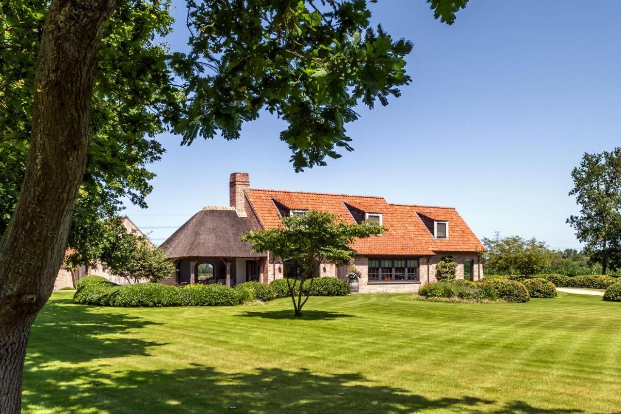 Hoeve Den Akker - Luxueuze Vakantiewoningen Met Privetuinen En Alpaca'S Nabij Brugge, Damme, Knokke, Sluis En Cadzand Esterno foto