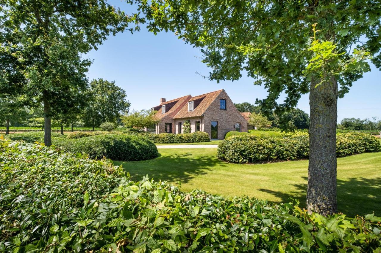 Hoeve Den Akker - Luxueuze Vakantiewoningen Met Privetuinen En Alpaca'S Nabij Brugge, Damme, Knokke, Sluis En Cadzand Esterno foto