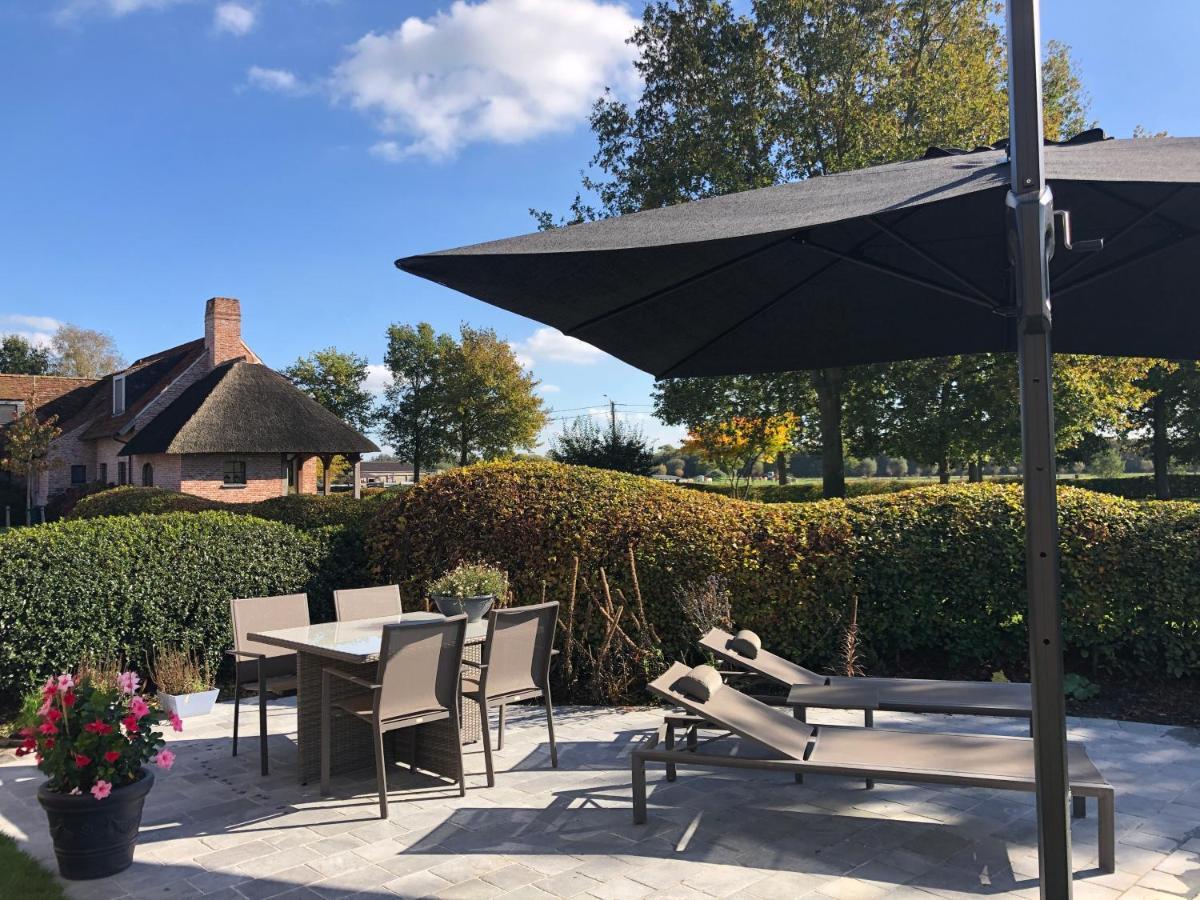 Hoeve Den Akker - Luxueuze Vakantiewoningen Met Privetuinen En Alpaca'S Nabij Brugge, Damme, Knokke, Sluis En Cadzand Esterno foto