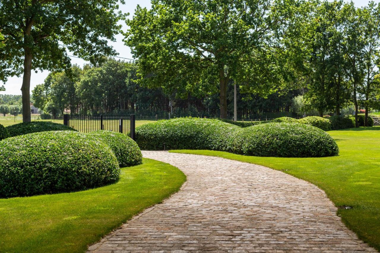Hoeve Den Akker - Luxueuze Vakantiewoningen Met Privetuinen En Alpaca'S Nabij Brugge, Damme, Knokke, Sluis En Cadzand Esterno foto