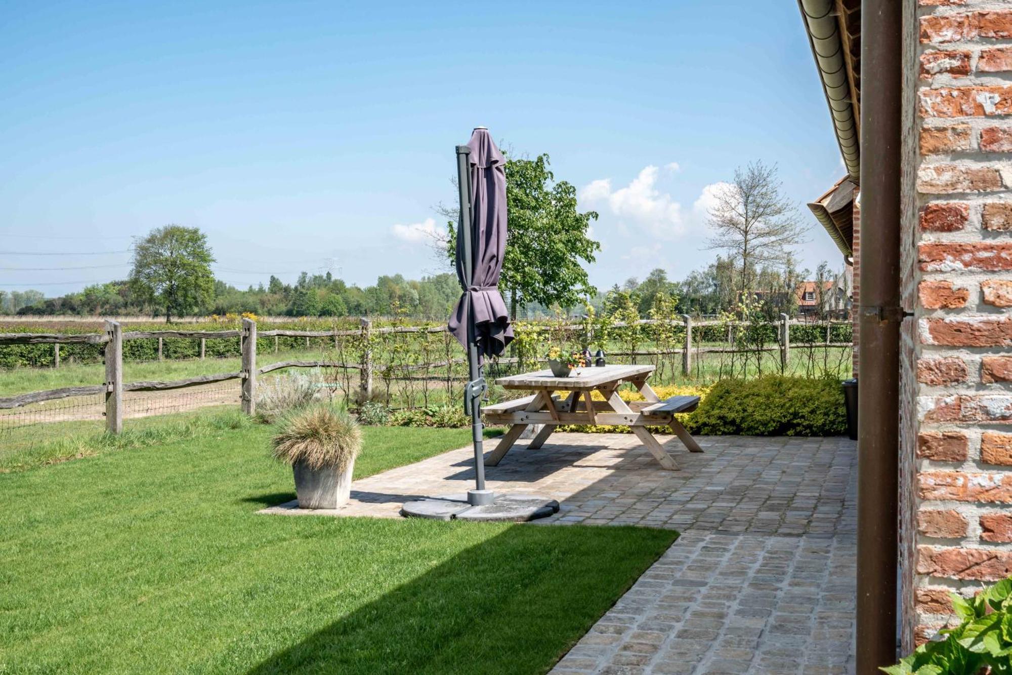 Hoeve Den Akker - Luxueuze Vakantiewoningen Met Privetuinen En Alpaca'S Nabij Brugge, Damme, Knokke, Sluis En Cadzand Esterno foto